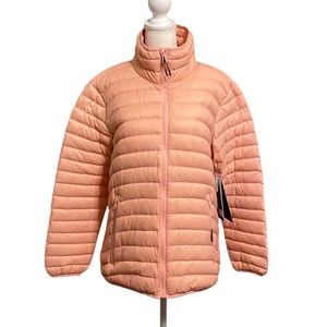 ICEBURG Puffer Down coat peach new with tags